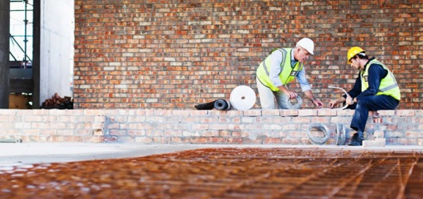 Das Leben ist eine Baustelle. Gedanken zu 1. Korinther 3,11. Bild einer Baustelle.
