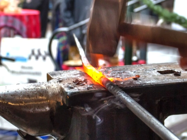 Feuer Schmied Amboss Metall
