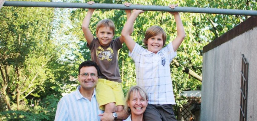 Kannst du loslassen? Wenn die Familienzeit zu Ende geht. Bild der Familie Dangmann.