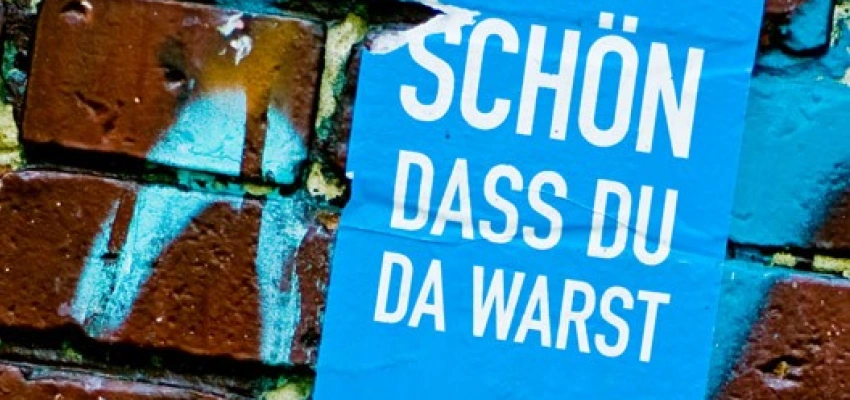 Schön, dass du da warst. Der Tod hat nicht das letzte Wort. Bild zum Artikel.