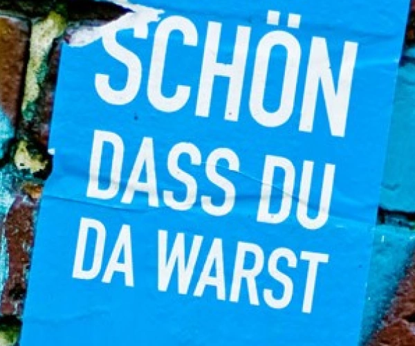 Schön, dass du da warst. Der Tod hat nicht das letzte Wort. Bild zum Artikel.
