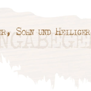 Hingabegebet. Vater, Sohn und Heiliger Geist. Bild zum  Artikel.