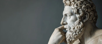 Was ist der Mensch? Biblische Grundworte zum Menschsein. Bild einer Griechischen Statue.