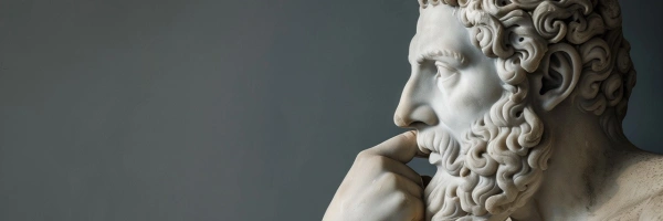 Was ist der Mensch? Biblische Grundworte zum Menschsein. Bild einer Griechischen Statue.